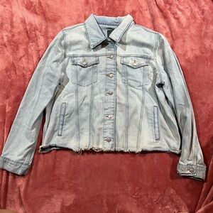 Jean cropped jacket
